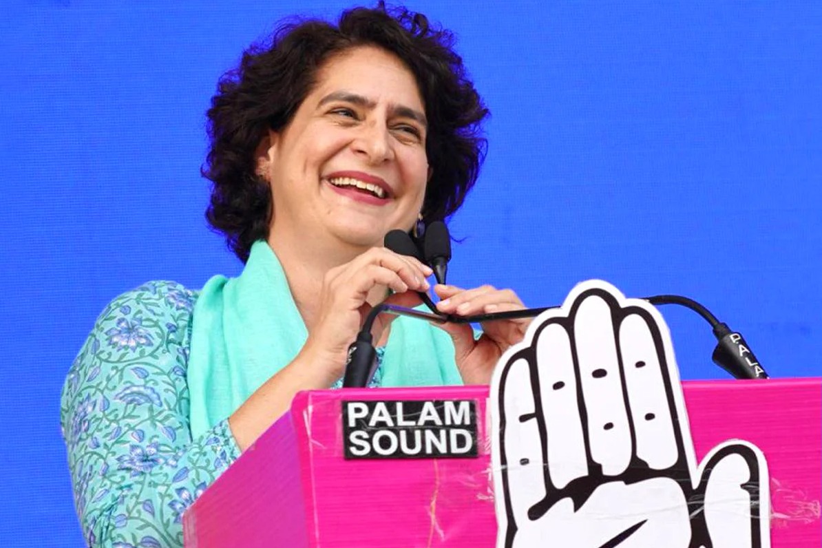 AICC relieves Priyanka Gandhi from Uttar Pradesh Incharge responsibilities 